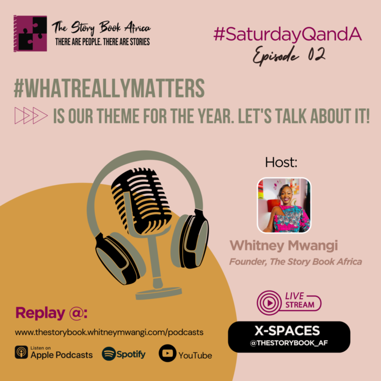 #WhatReallyMatters is our Theme for the Year. Let’s Talk About It!