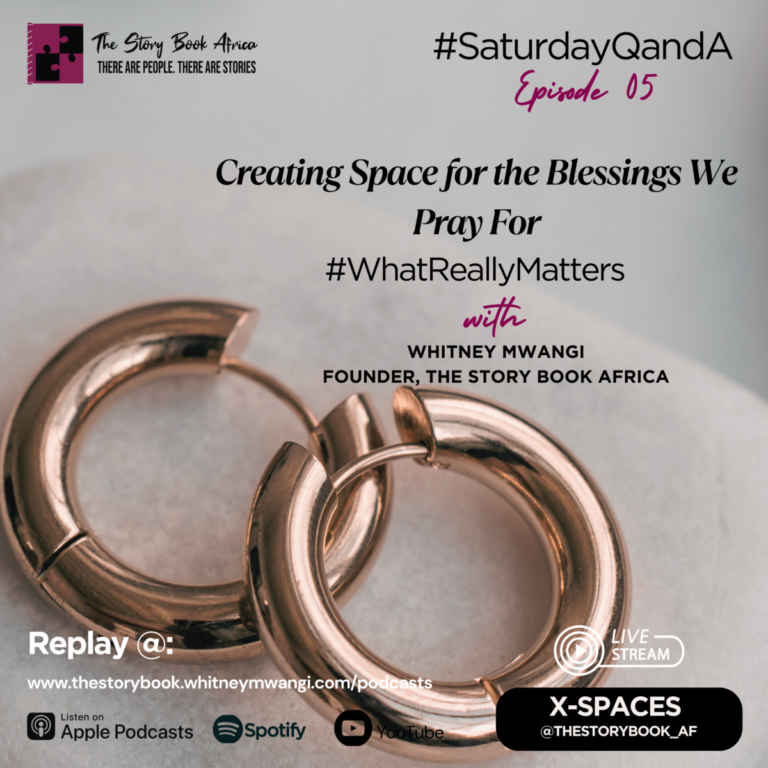 Creating Space for the Blessings We Pray For